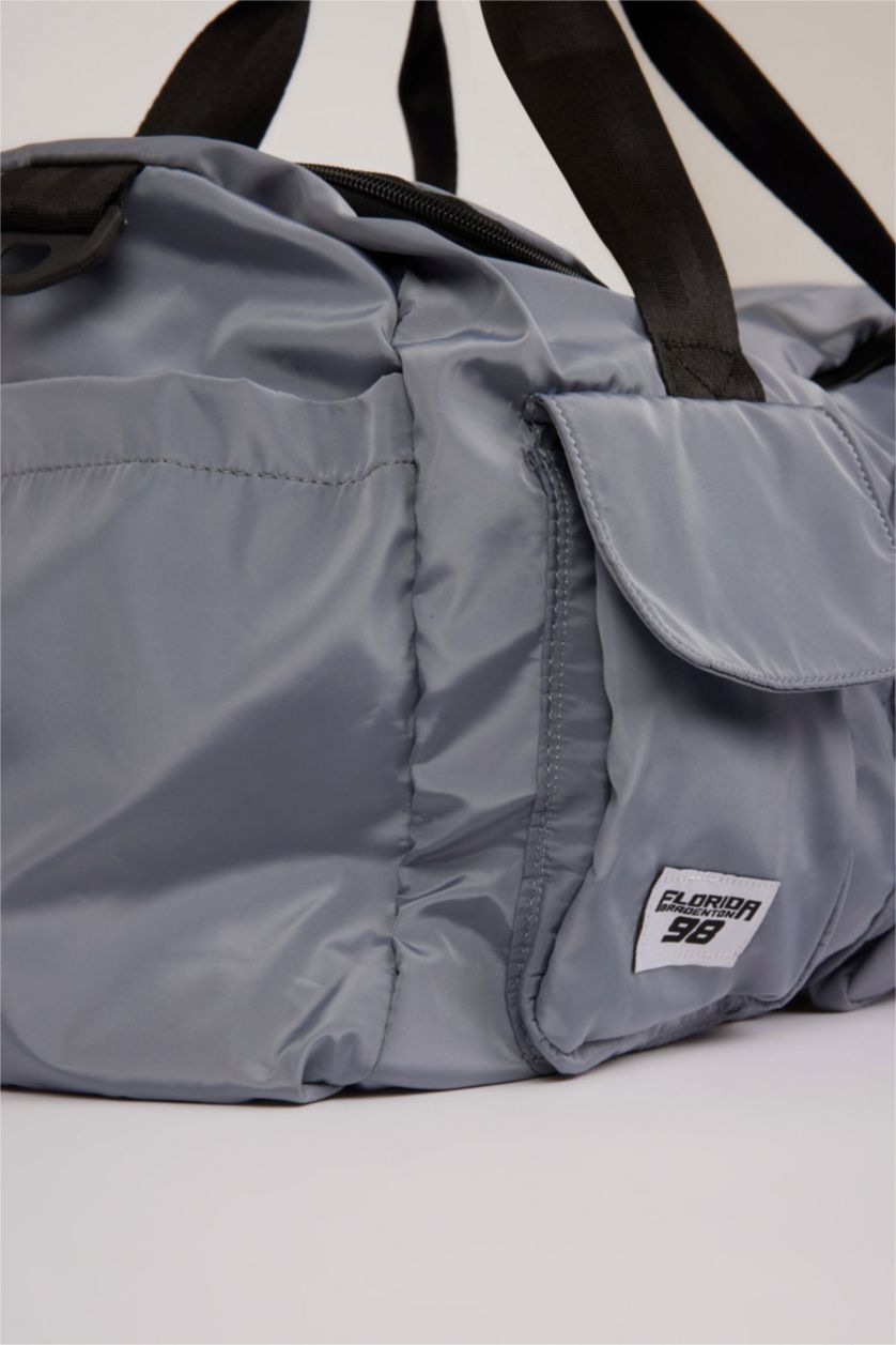 HOMME Gris Sac de sport et de voyage pour homme