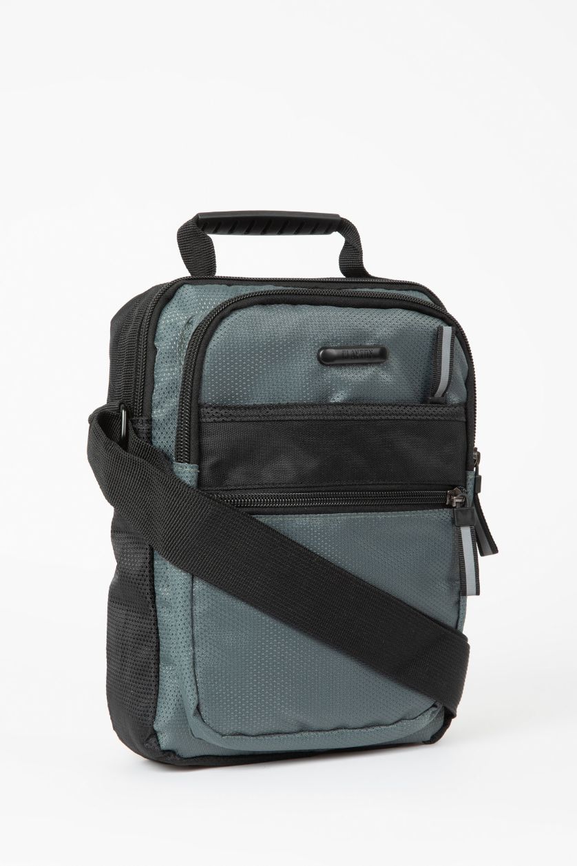 رجال رمادي شنطة كروس بودي رجالي