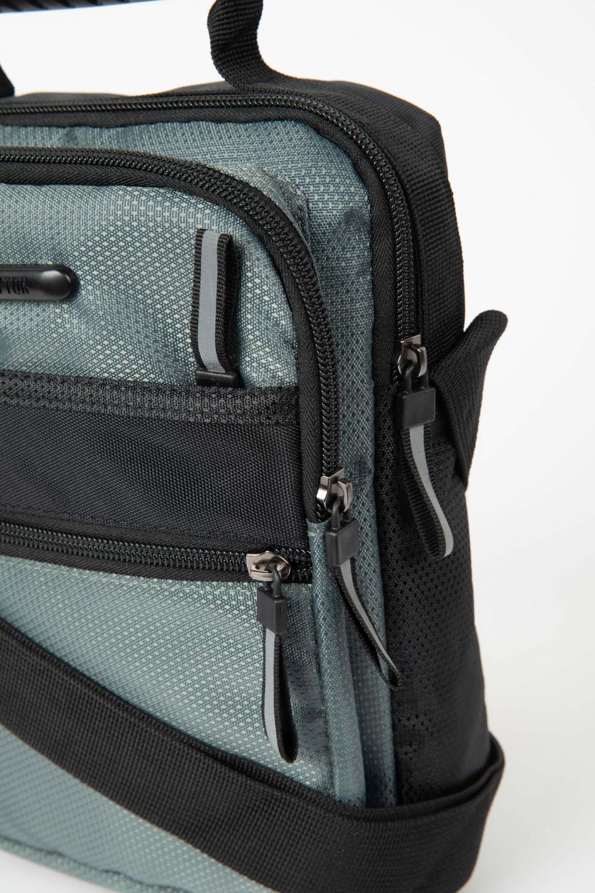 رجال رمادي شنطة كروس بودي رجالي