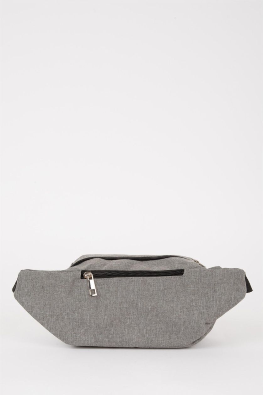 MAN Grey Melange Man Waist Bag