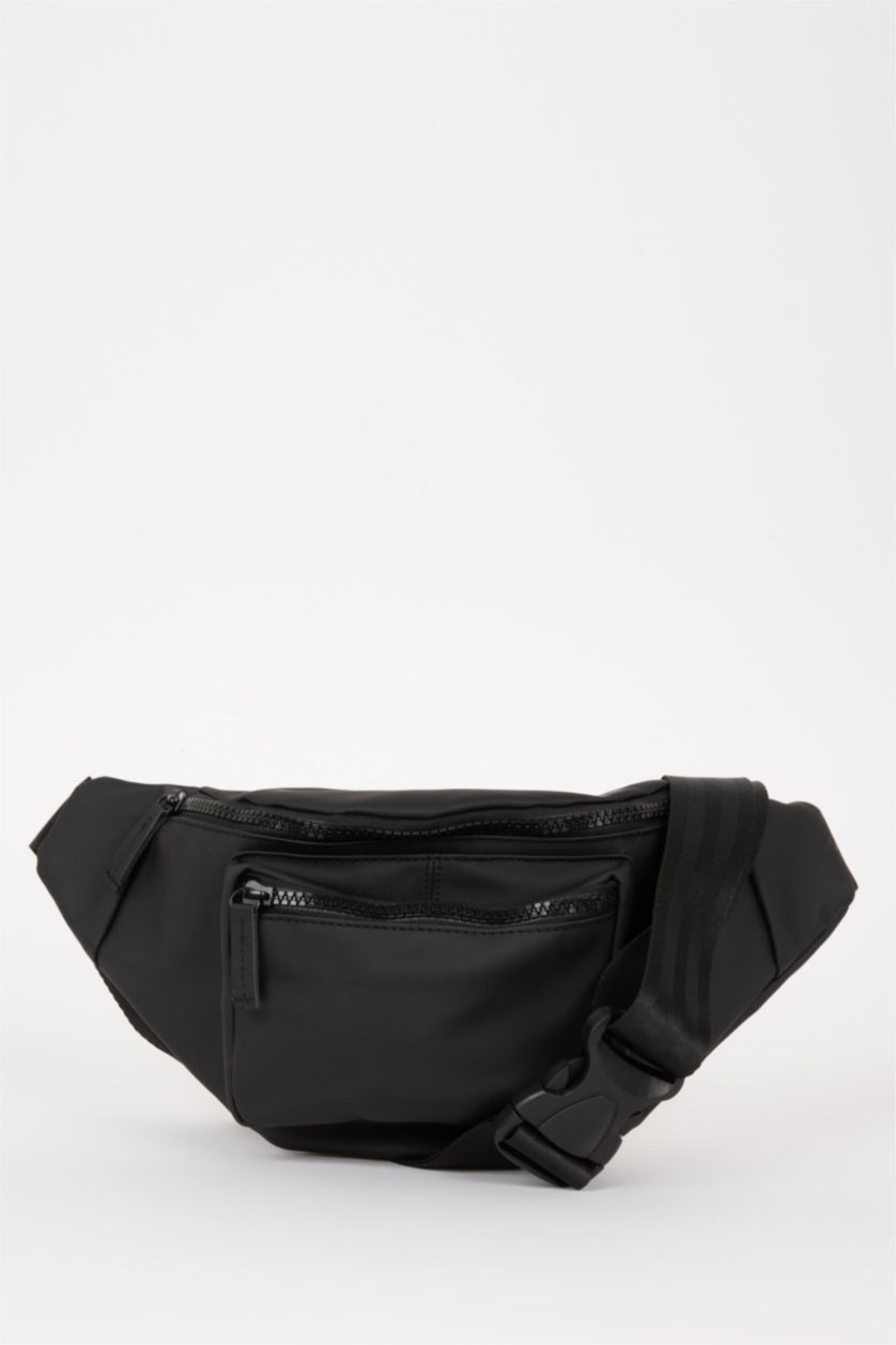 HOMME Noir Sac Banane pour Garçon