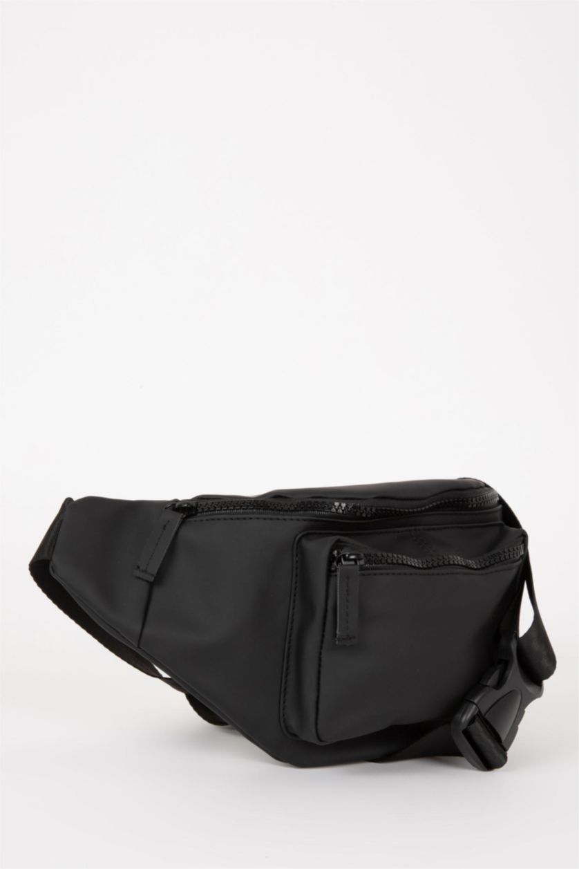 HOMME Noir Sac Banane pour Garçon