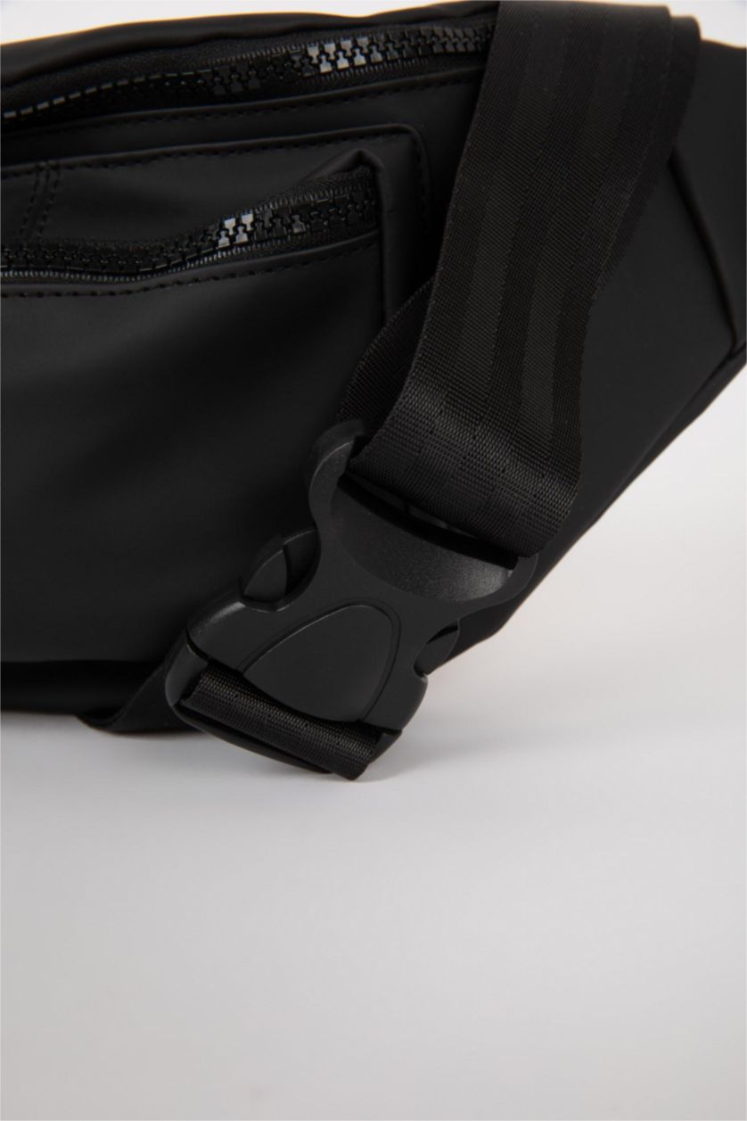 HOMME Noir Sac Banane pour Garçon