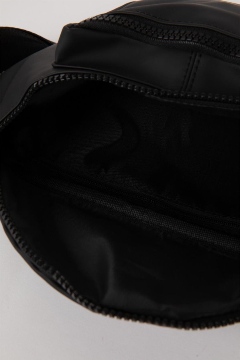 HOMME Noir Sac Banane pour Garçon