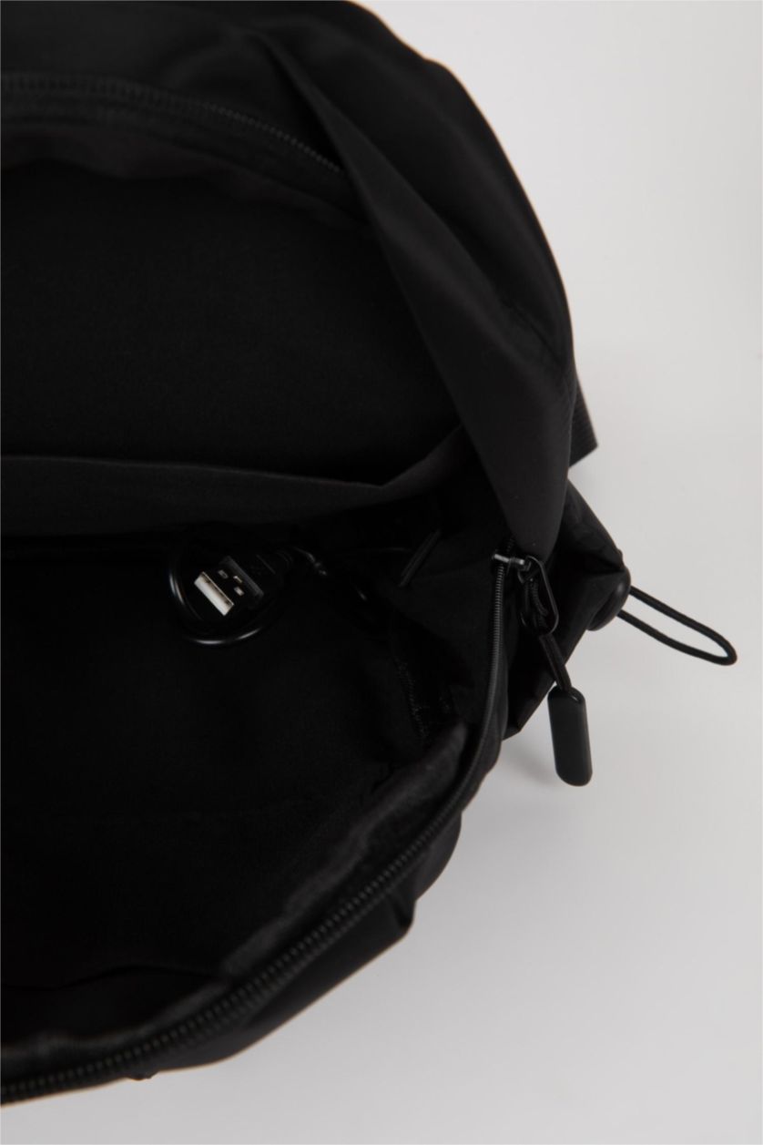 HOMME Noir Sac à bandoulière