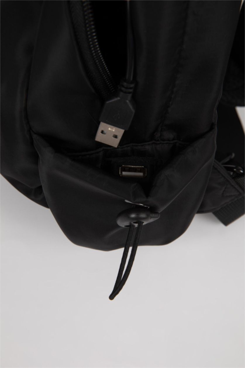 HOMME Noir Sac à bandoulière