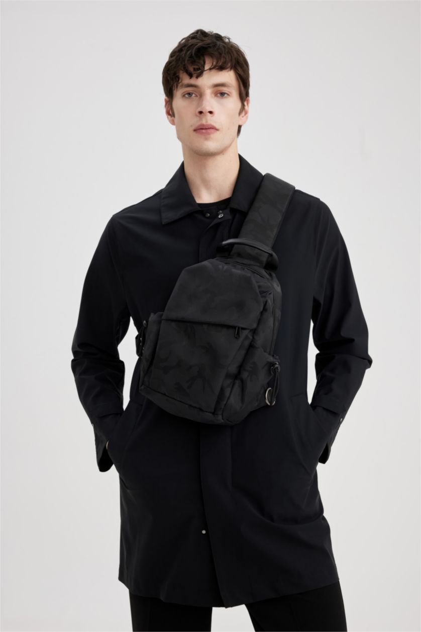 MAN Black Man Crossbody Bag