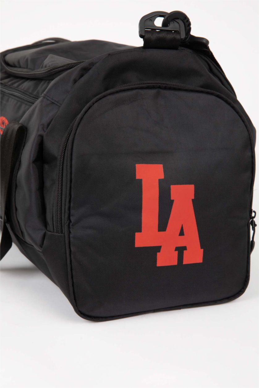 MAN Black Man Twill Sports And Travel Bag