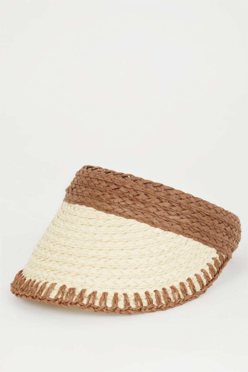 Kadın Koyu Kahve Kadın Vizör Şapka