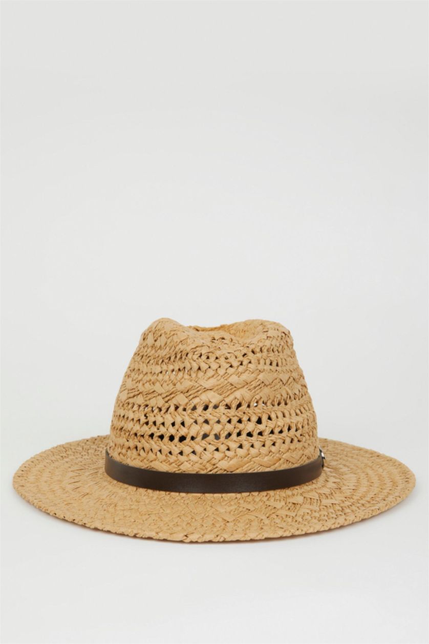 Женщины Темно-бежевый Женская ковбойская шляпа