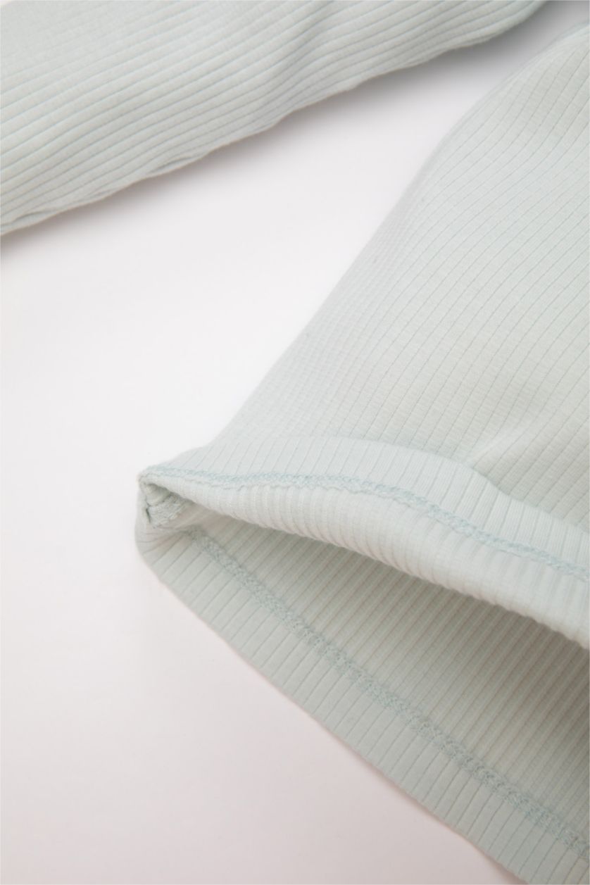 BABY GIRL Light Blue Baby Girl Embroidered Camisole 2 Piece Pajama Set