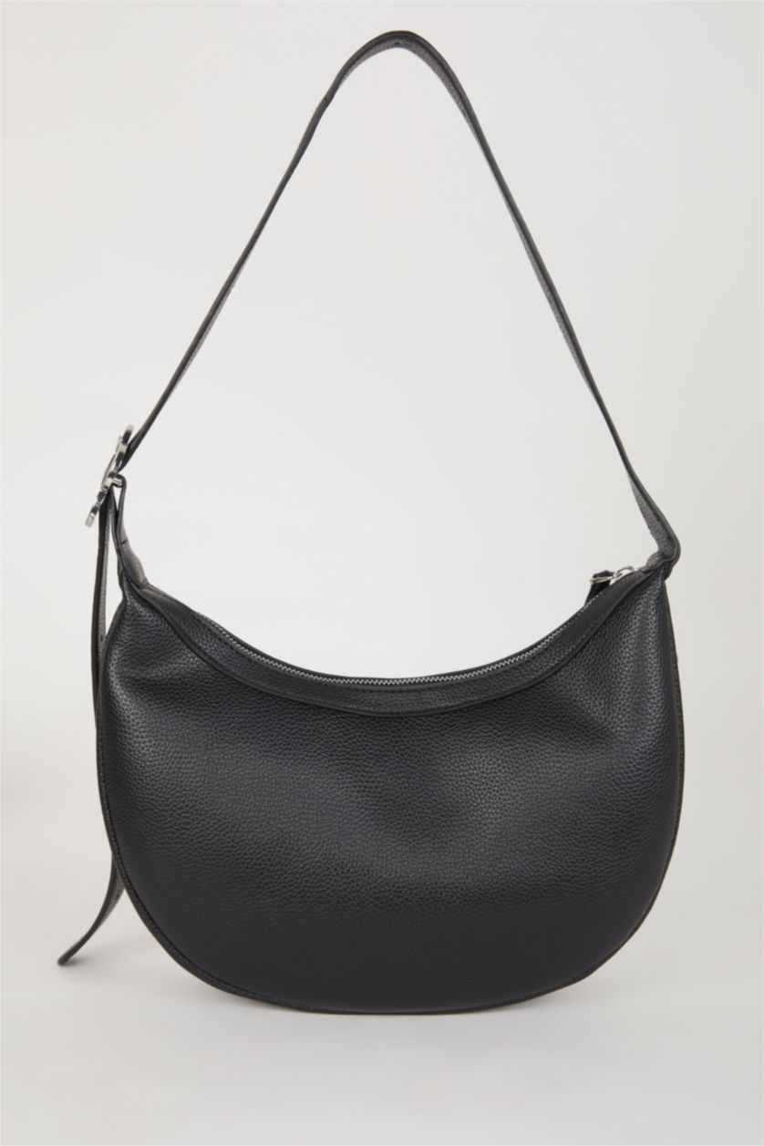 Kadın Siyah Kadın Suni Deri Omuz Çantası