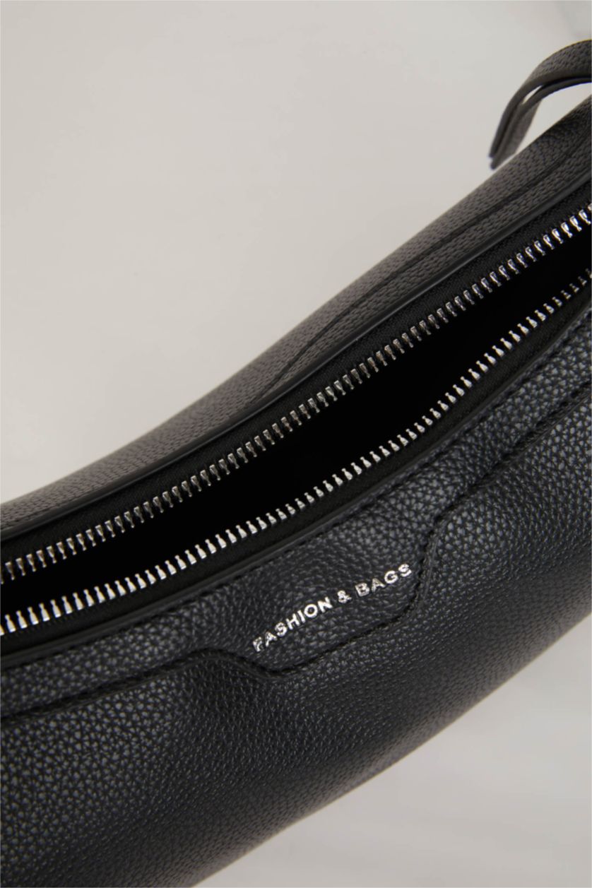 Kadın Siyah Kadın Suni Deri Omuz Çantası