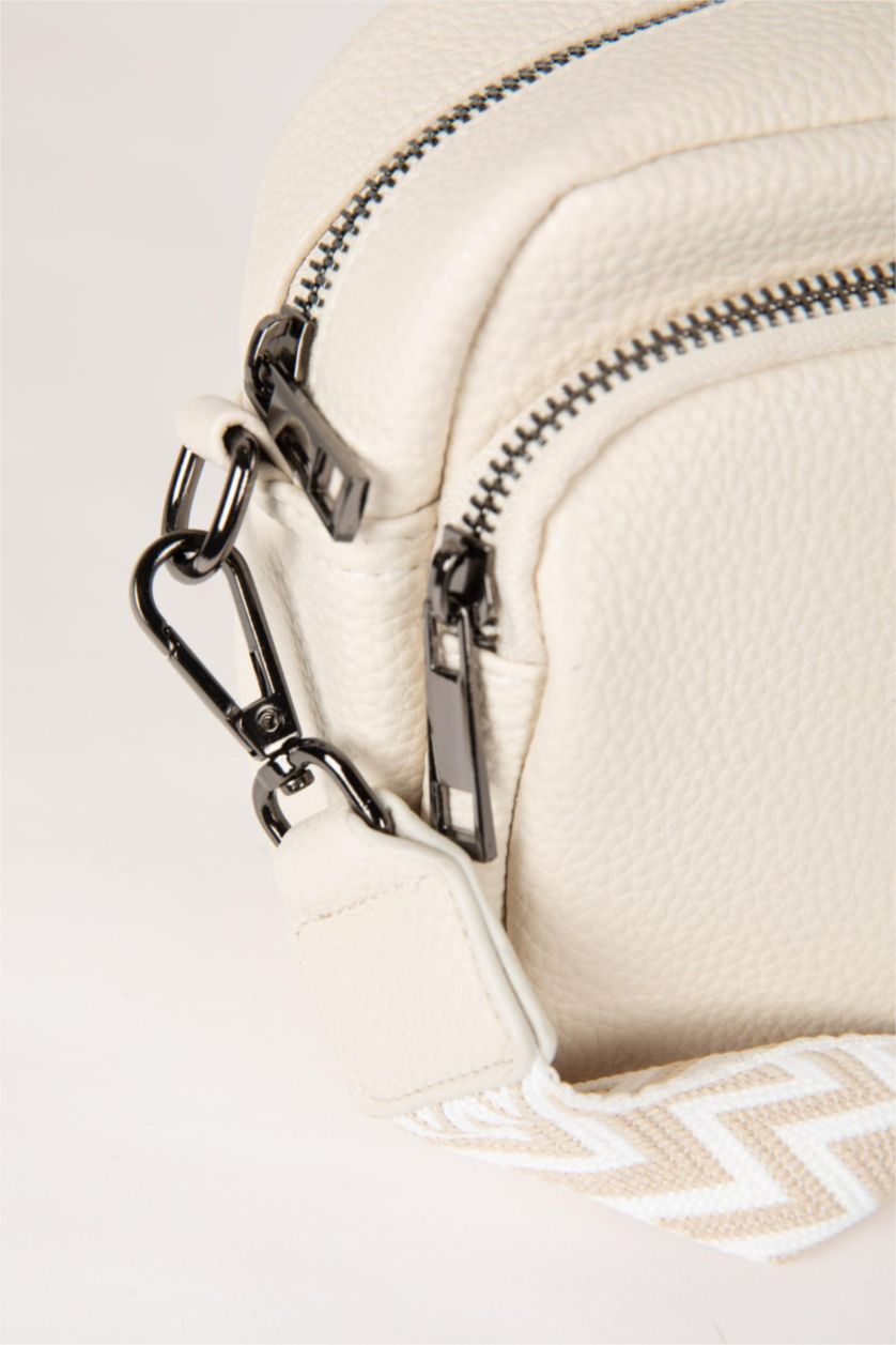 Kadın Bej Kadın Suni Deri Omuz Çantası