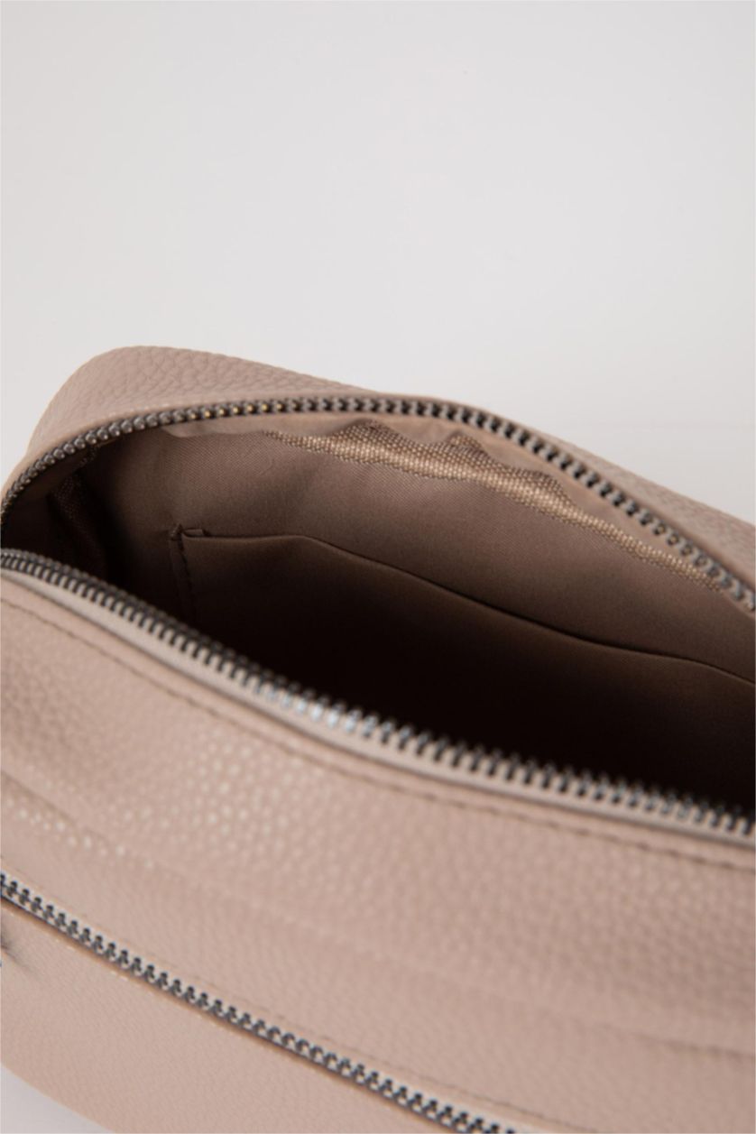 Woman Vison Faux Leather Shoulder bag