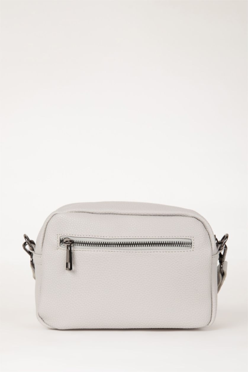 نساء رمادي شنطة كتف نسائي جلد صناعي