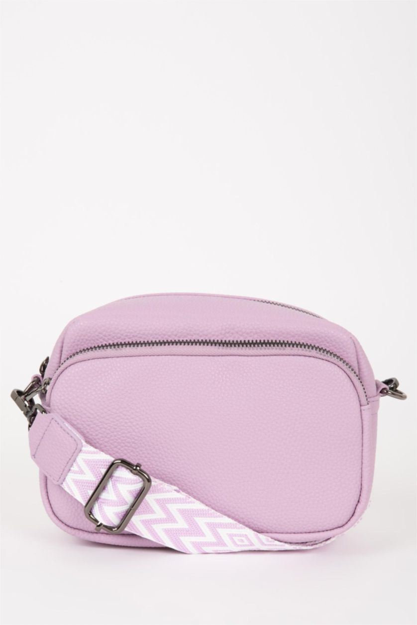 Kadın Lila Kadın Suni Deri Omuz Çantası