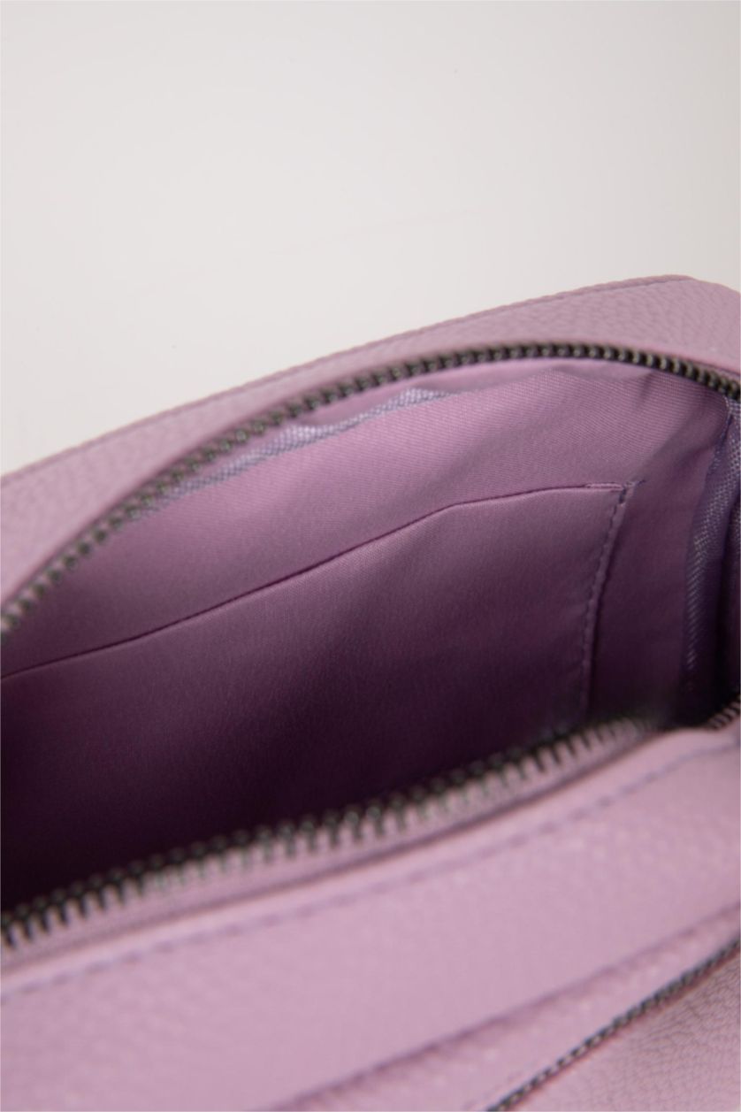 Kadın Lila Kadın Suni Deri Omuz Çantası