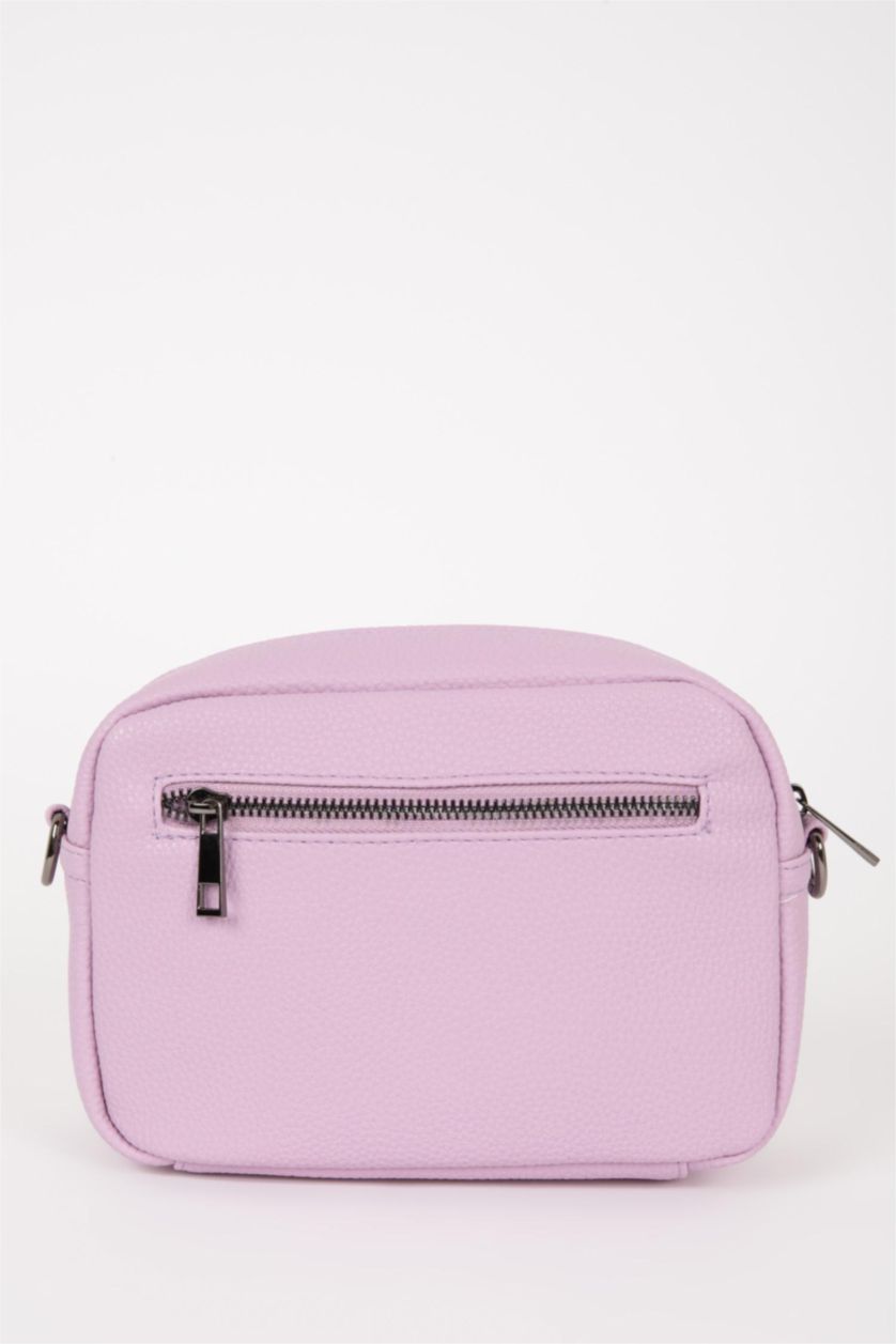 Kadın Lila Kadın Suni Deri Omuz Çantası