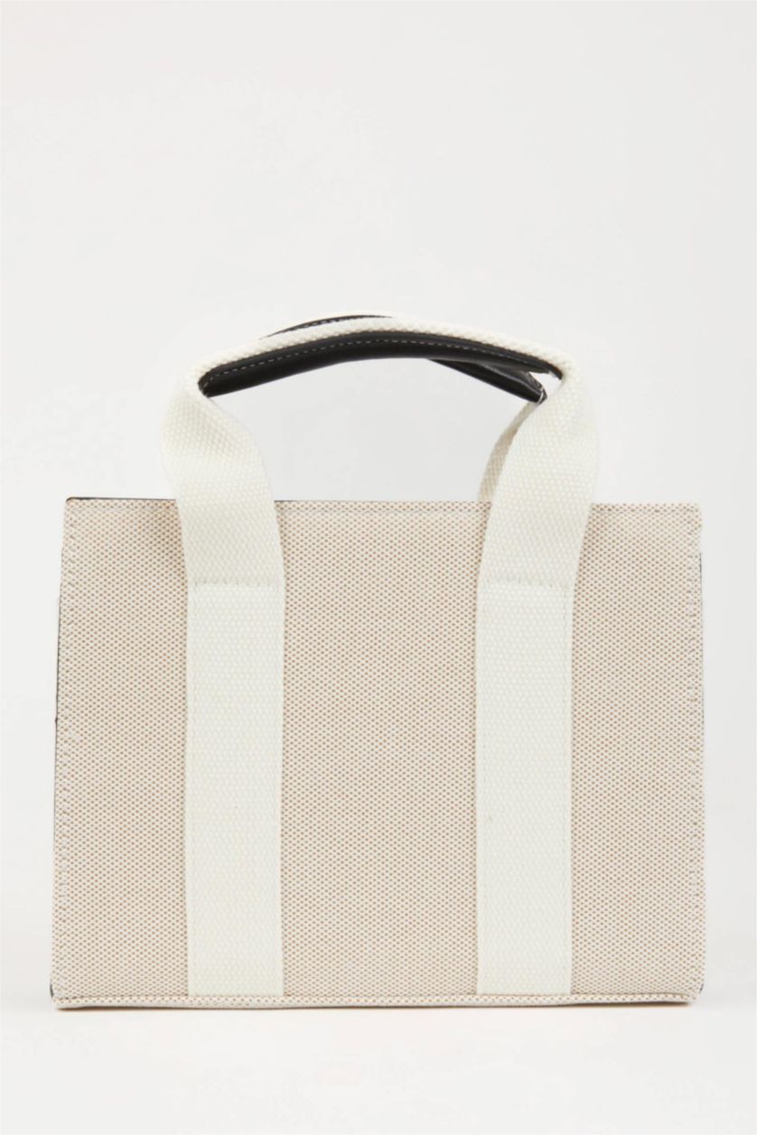 Kadın Siyah Kadın Kanvas Omuz Çantası