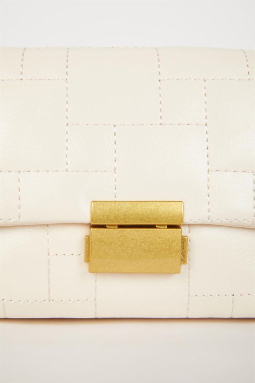 Kadın Bej Kadın Suni Deri Omuz Çantası