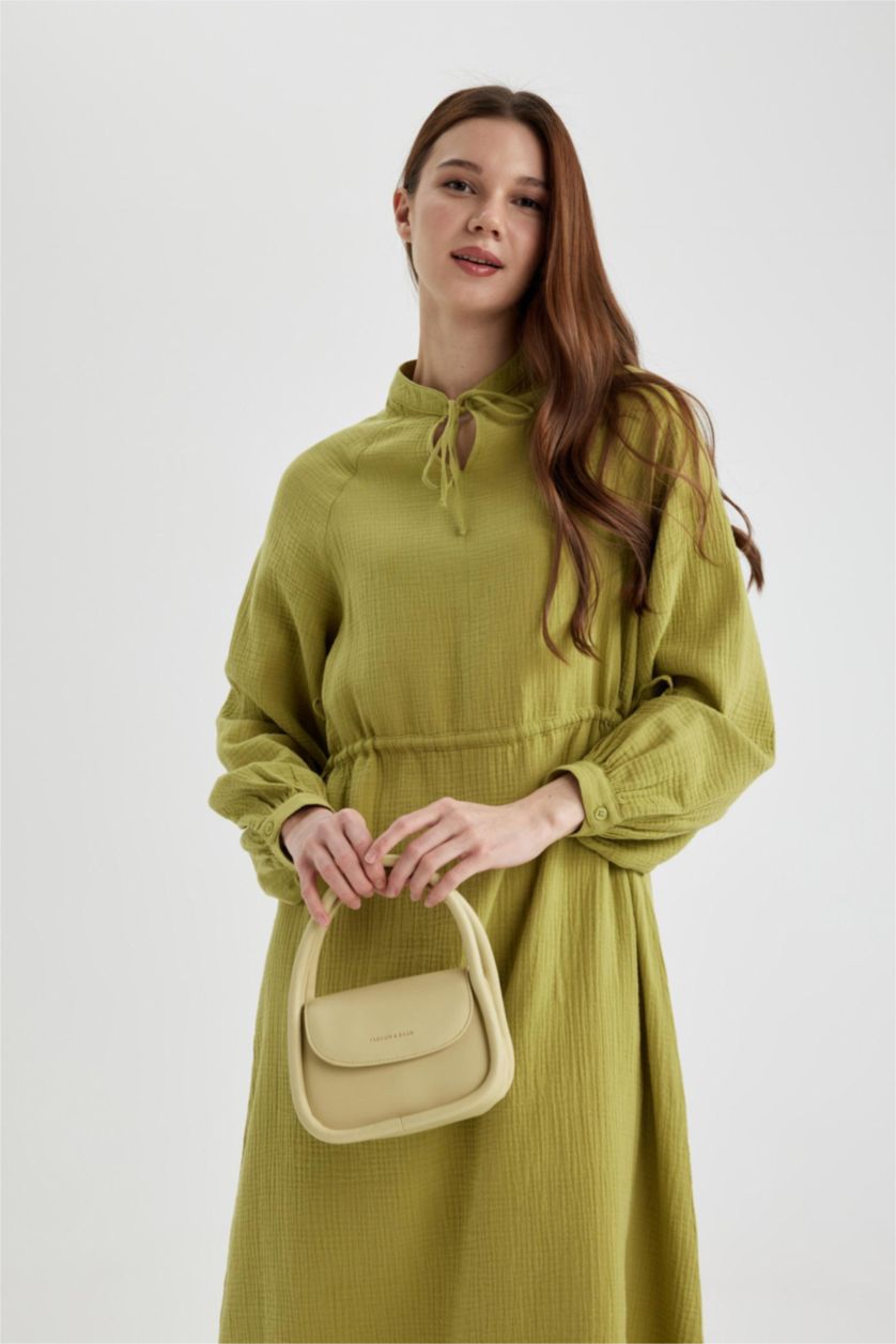 Woman Green Woman Faux Leather Handbag