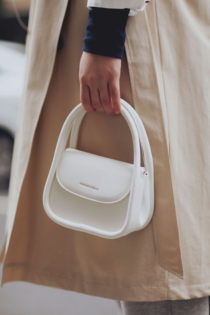 WOMAN White Woman Faux Leather Handbag