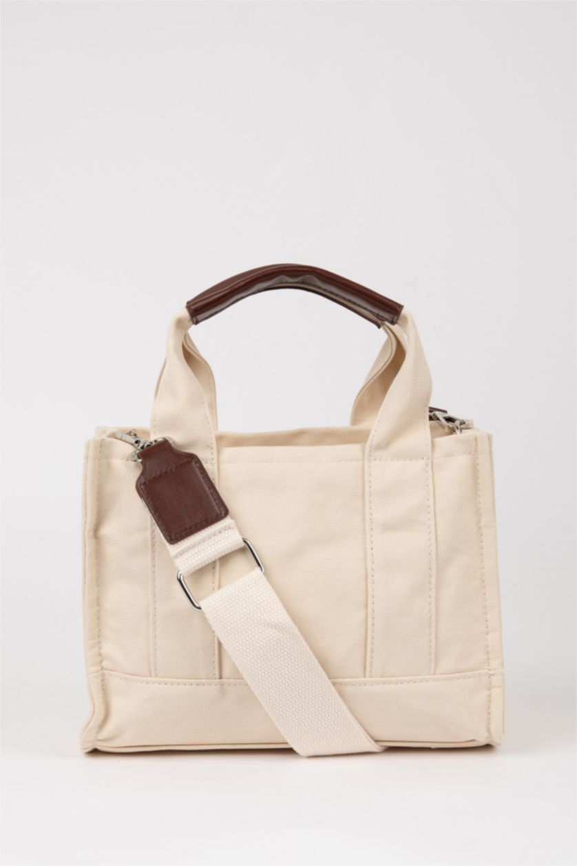 Женщины Бежевый Женская сумка через плечо из искусственной кожи