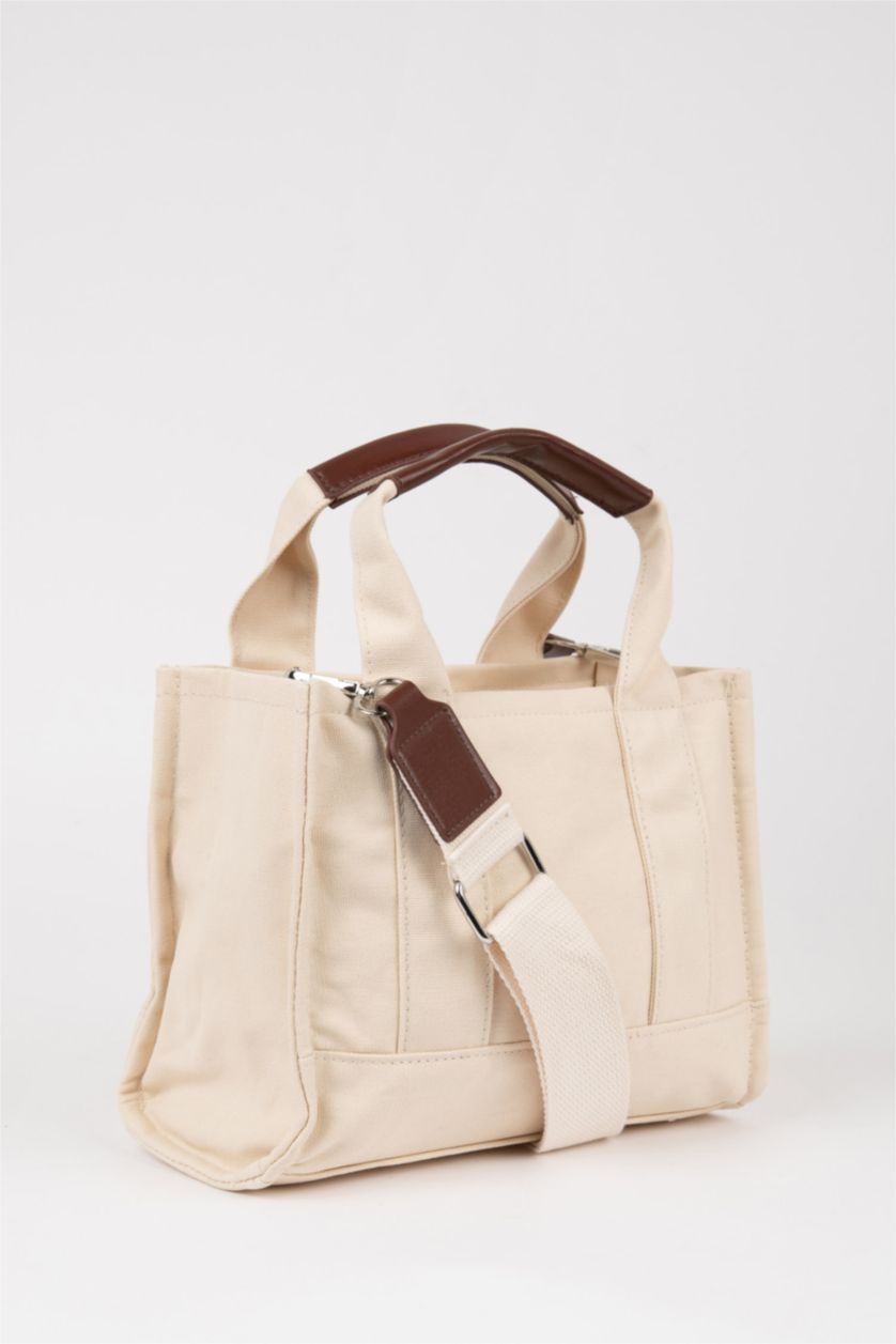 Женщины Бежевый Женская сумка через плечо из искусственной кожи