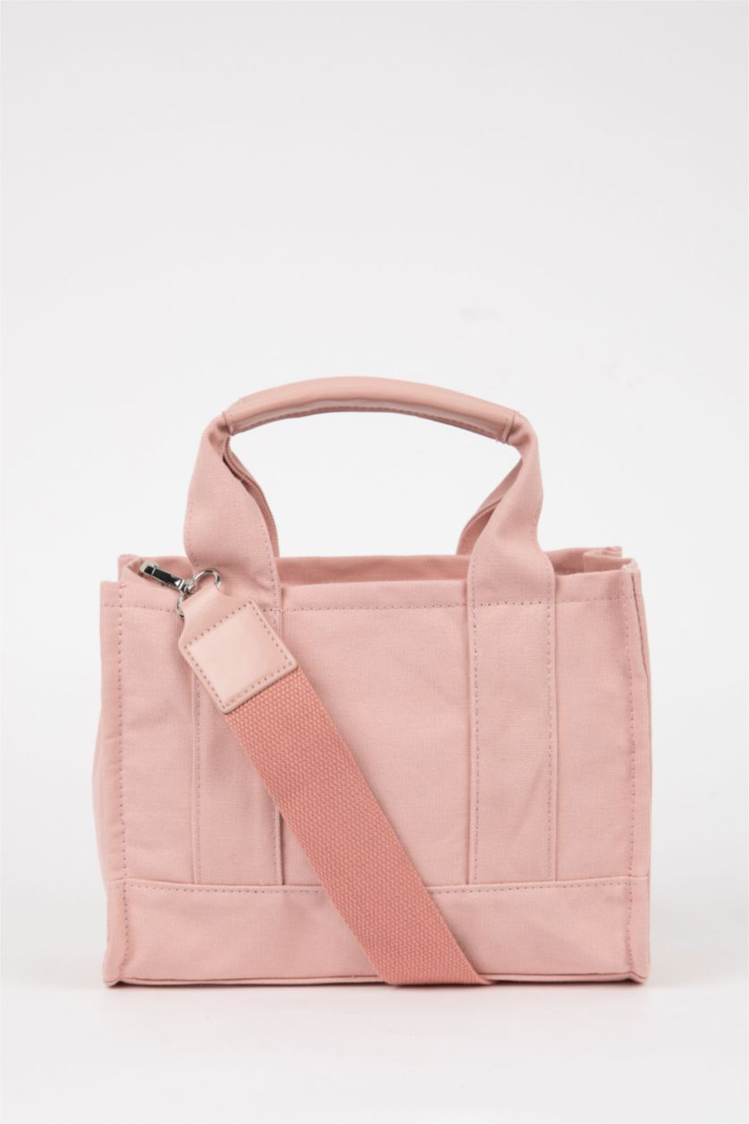 Женщины Розовый Сумка через плечо канвас для женщин