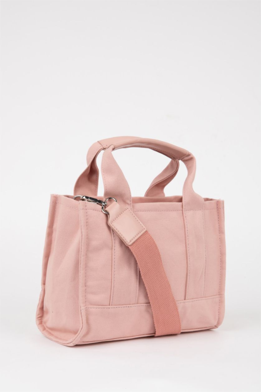 Женщины Розовый Сумка через плечо канвас для женщин