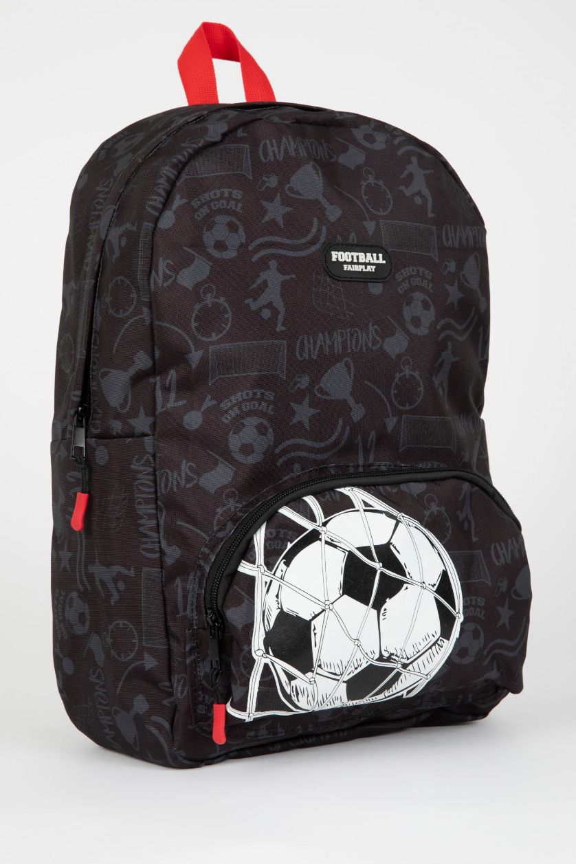 Erkek Çocuk - Genç Erkek Siyah Erkek Çocuk Sırt Çantası