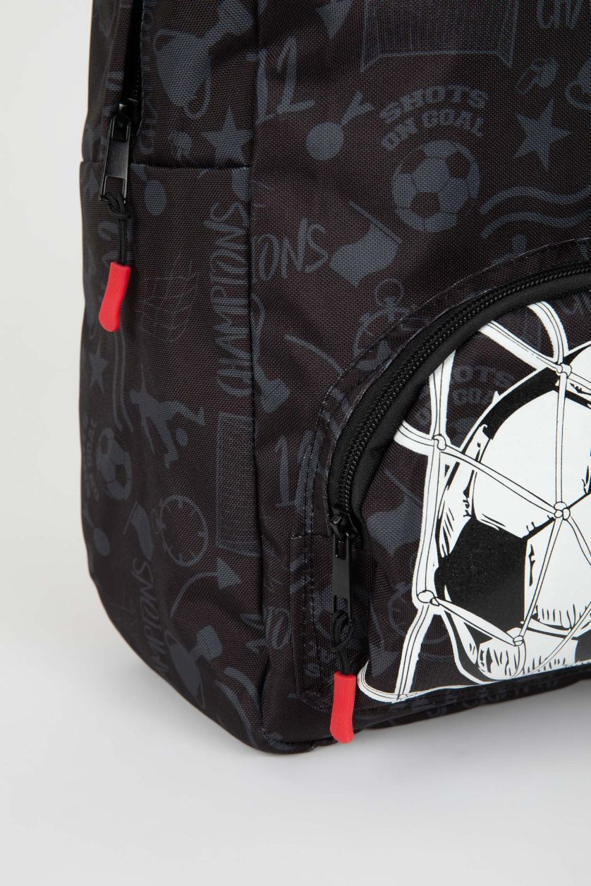 Erkek Çocuk - Genç Erkek Siyah Erkek Çocuk Sırt Çantası