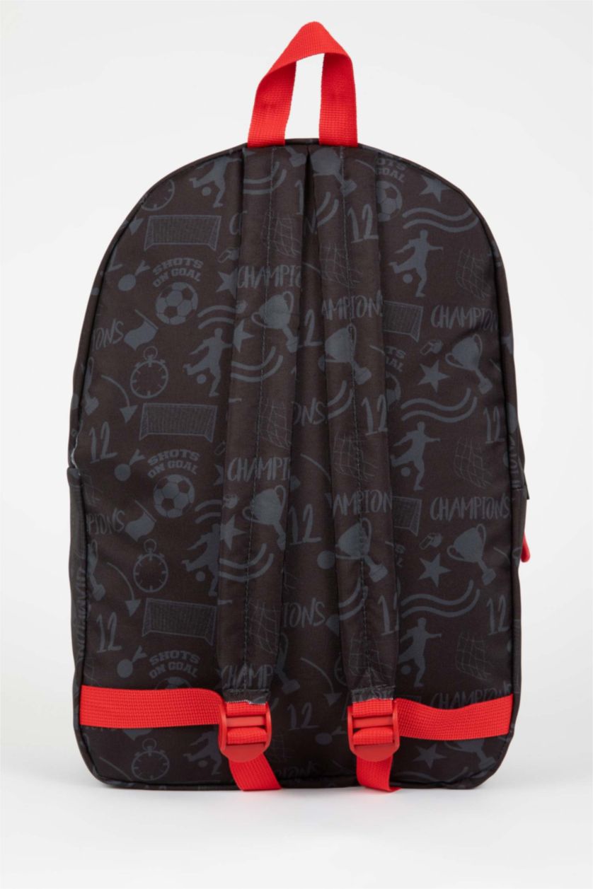 Erkek Çocuk - Genç Erkek Siyah Erkek Çocuk Sırt Çantası