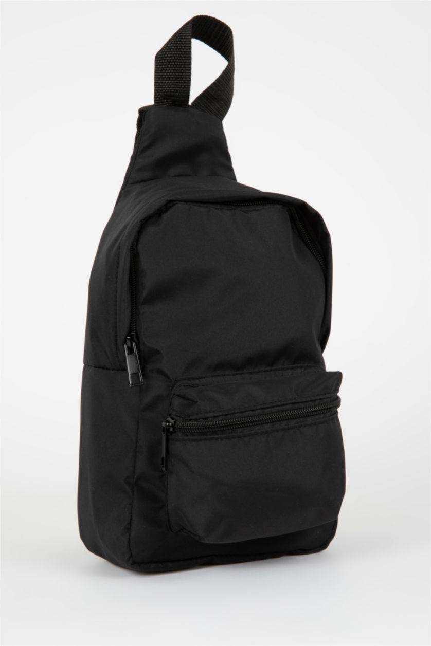 Erkek Çocuk - Genç Erkek Siyah Erkek Çocuk Çapraz Çanta