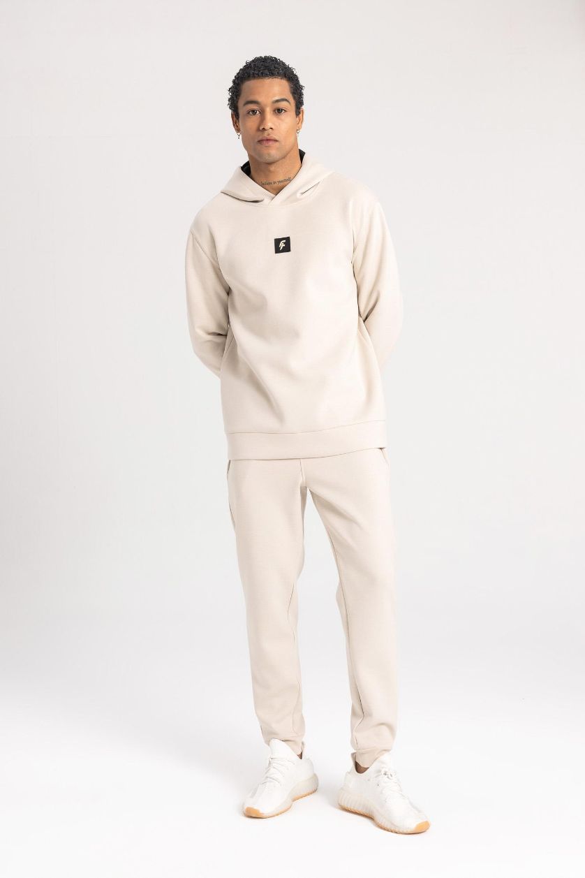 Man Sand Slim Fit Flexible Leg Skuba Diving Fabric Jogger