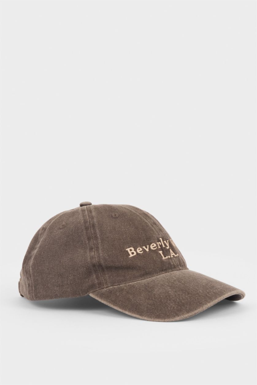 رجال بني شفقة كاب رجالي قطن مطرز