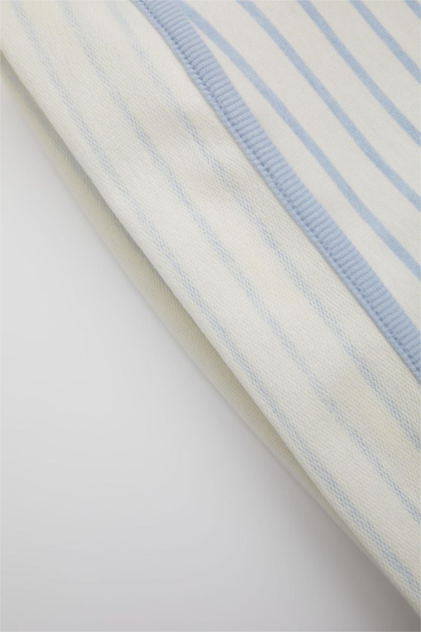 BÉBÉ GARÇON BLEU Clair Ensemble De T-Shirt à Manches Longues, Bavoir et pantalon Pour Bébé Garçon