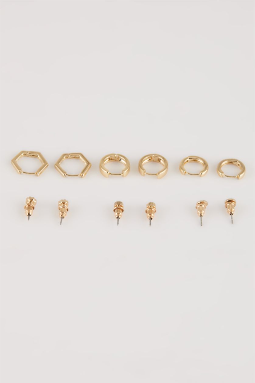 WOMAN GOLD Woman 6 Piece Earrings