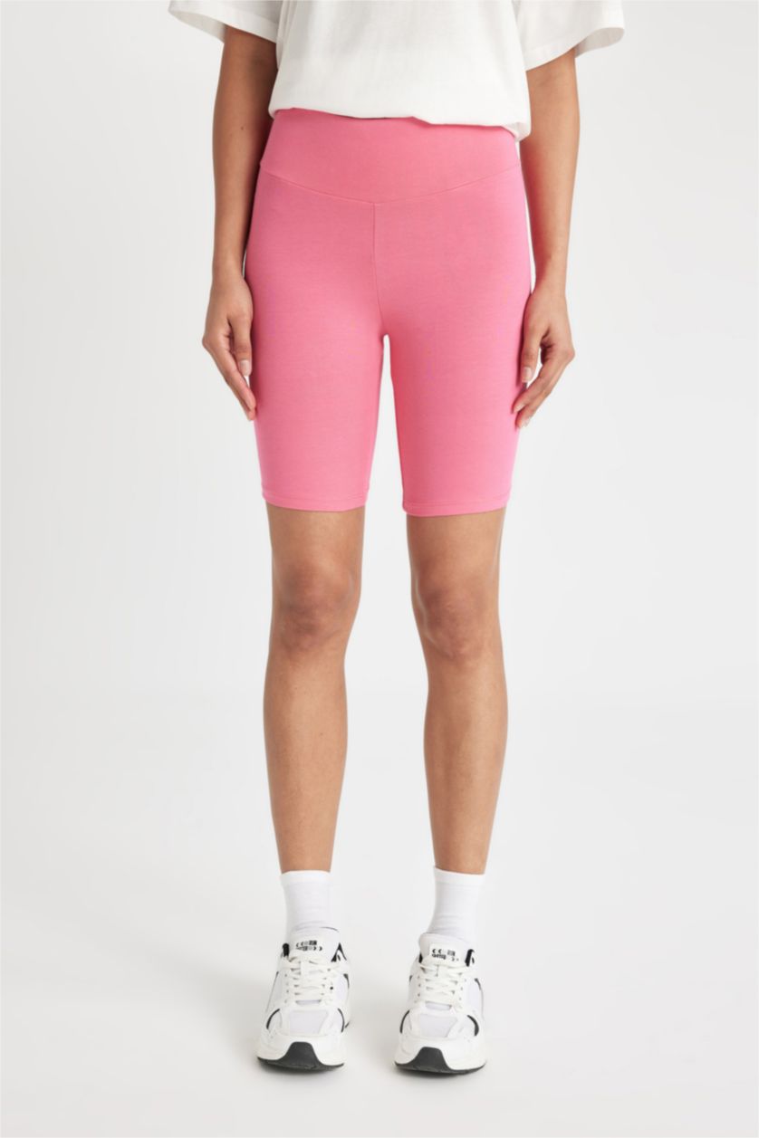 Women Pink DeFactoFit Waist Wrap Leggings
