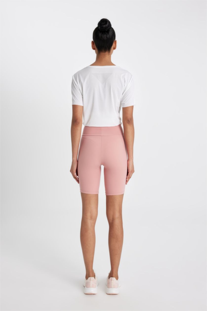 Kadın Gülkurusu Bıker Beli Saran Sporcu Biker