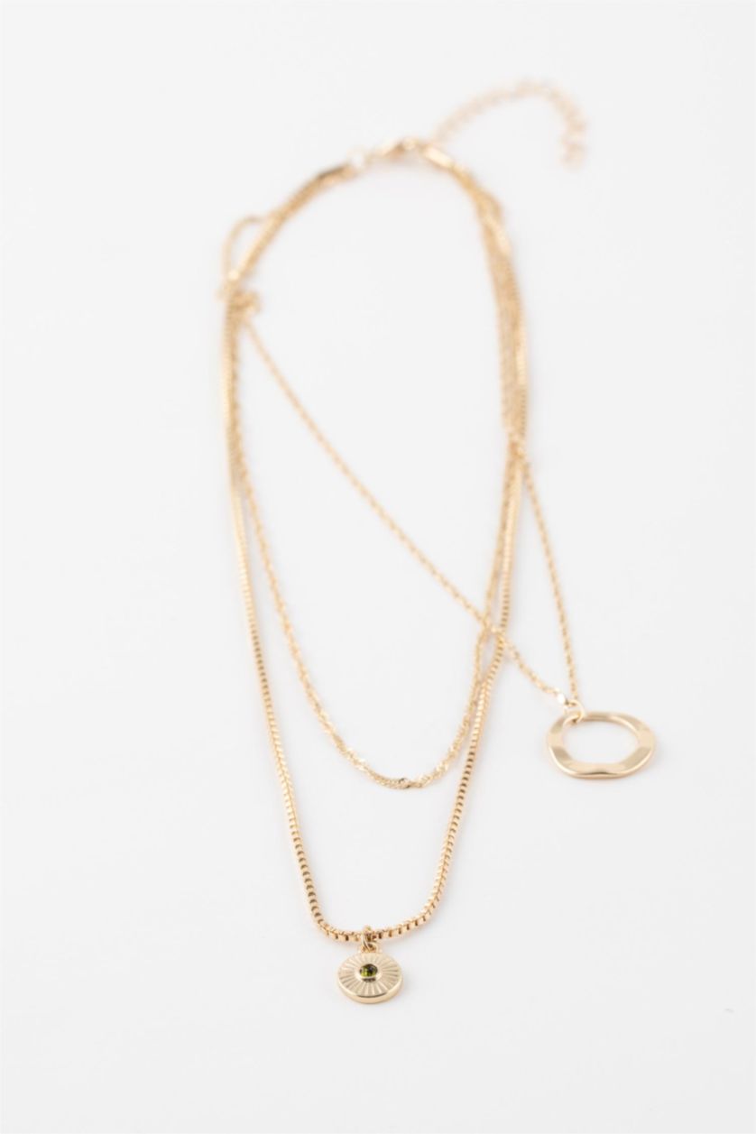 Женщины Золотой Женское золотое колье, 3 шт