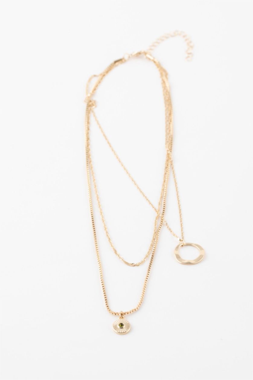 Женщины Золотой Женское золотое колье, 3 шт