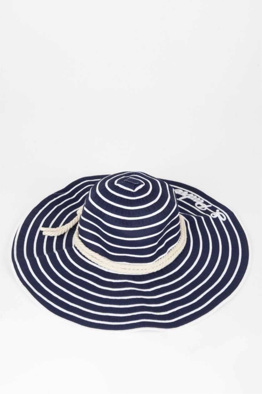 WOMAN NAVY Woman Straw Hat