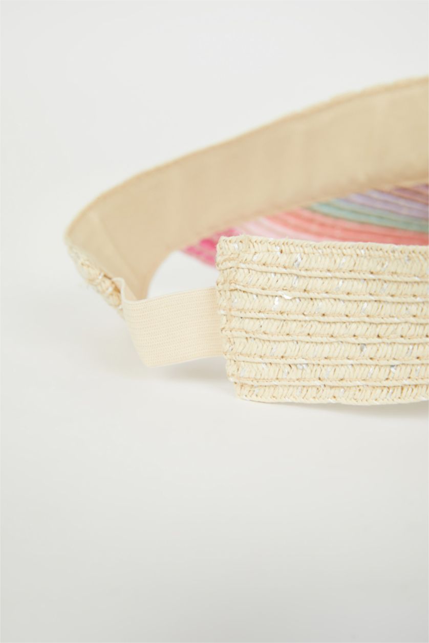 بنات Karma قبعة قش بناتي