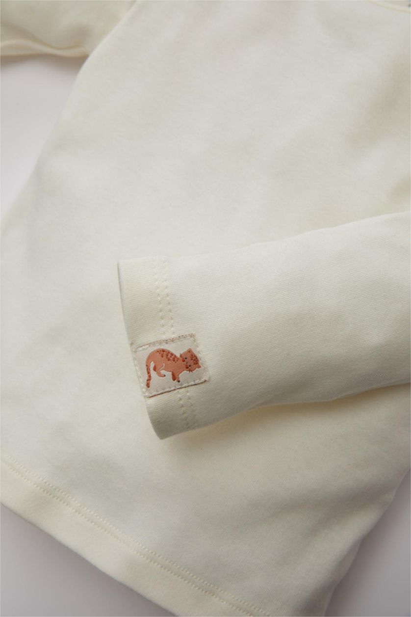 BABY GIRL White Baby Boy Top and Salopet 2 Piece Set