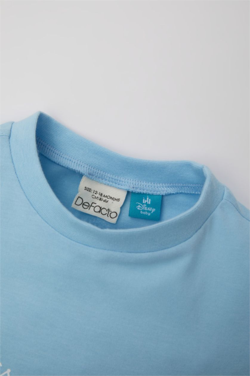 طفل صغير أزرق سيت ولادي تيشيرت وشورت من ديزني ميكي وميني - قطعتين