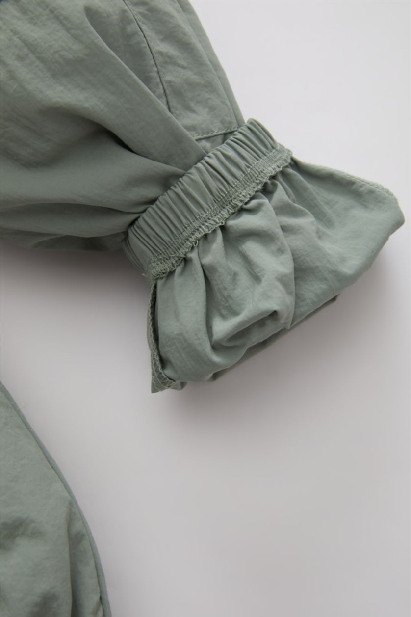 BÉBÉ FILLE Vert Clair Pantalon Parachute Cargo à Jambe de Jogging Pour Bébé Fille
