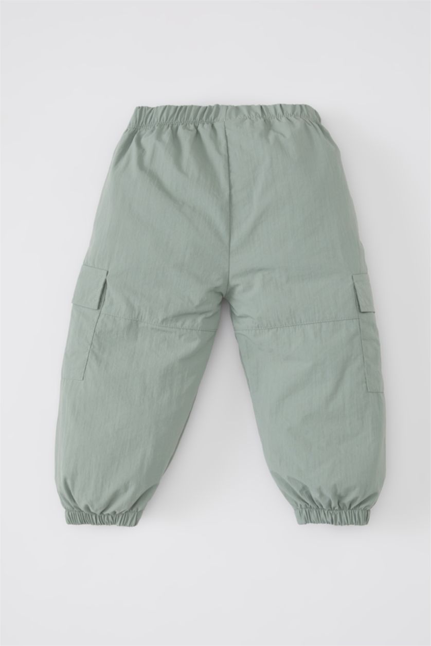 BÉBÉ FILLE Vert Clair Pantalon Parachute Cargo à Jambe de Jogging Pour Bébé Fille
