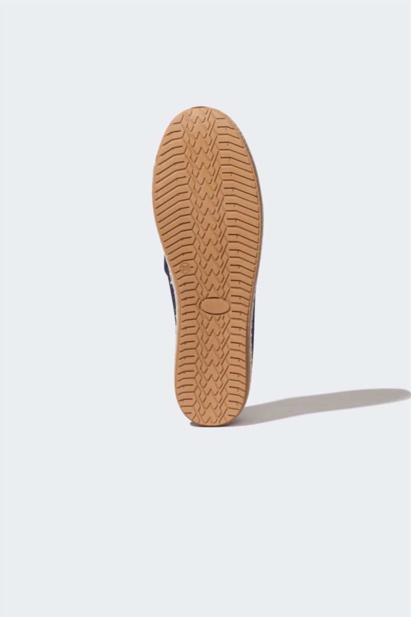 Kadın Lacivert Kadın Düz Taban Espadril